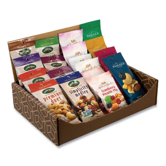 Healthy Mixed Nuts Snack Box, 18 Assorted Snacks, Delivered in 1-4 Business Days1