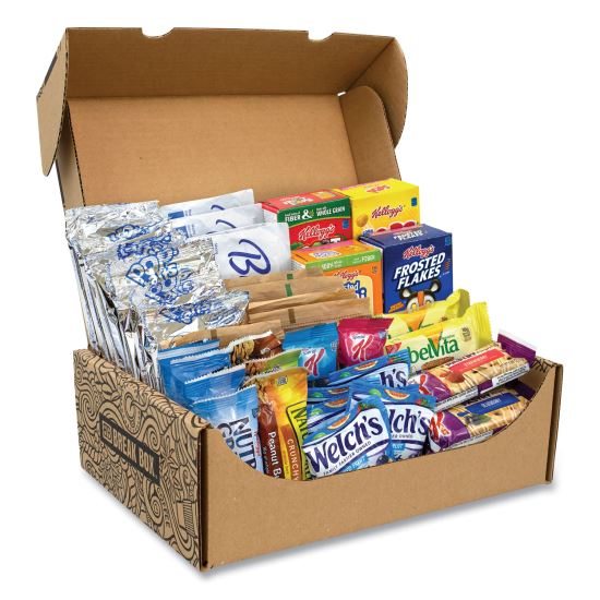 Breakfast Snack Box, 41 Assorted Snacks, Delivered in 1-4 Business Days1