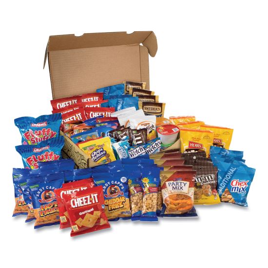 Big Party Snack Box, 75 Assorted Snacks, Delivered in 1-4 Business Days1