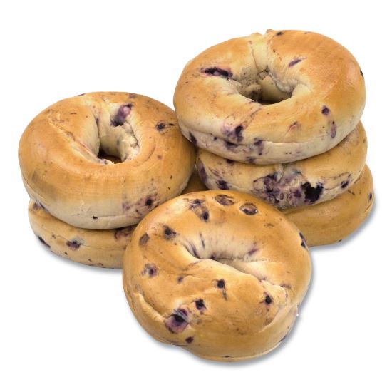 Fresh Blueberry Bagels, 6/Pack, Delivered in 1-4 Business Days1