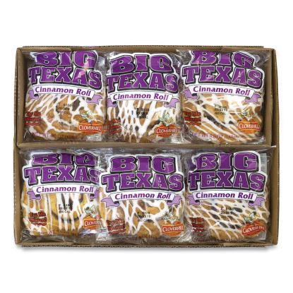 Big Texas Cinnamon Roll, 4 oz, 12/Box, Delivered in 1-4 Business Days1