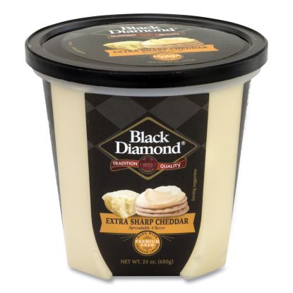 Extra Sharp White Cheddar Cheese Spread, 24 oz Tub, Delivered in 1-4 Business Days1