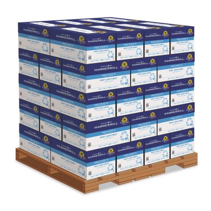 Great White 30 Recycled Print Paper, 92 Bright, 20lb Bond Weight, 8.5 x 11, White, 500/Ream,10 Reams/Carton,40 Cartons/Pallet1