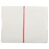 Classic Colored Hardcover Notebook, 1 Subject, Narrow Rule, Red Cover, 8.25 x 5, 240 Sheets2