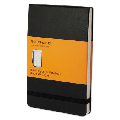 Reporter Notepad, Narrow Rule, Black Cover, 192 White 3.5 x 5.5 Sheets1