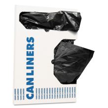 Linear Low Density Can Liners with AccuFit Sizing, 16 gal, 1 mil, 24" x 32", Black, 250/Carton1
