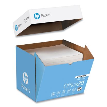 Office20 Paper, 92 Bright, 20 lb Bond Weight, 8.5 x 11, White, 2, 500/Carton1
