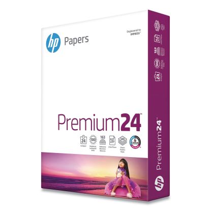 Premium24 Paper, 98 Bright, 24 lb Bond Weight, 8.5 x 11, Ultra White, 500/Ream1