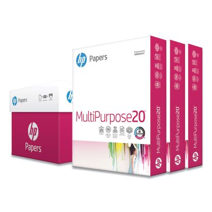 MultiPurpose20 Paper, 96 Bright, 20 lb Bond Weight, 8.5 x 11, White, 500 Sheets/Ream, 3 Reams/Carton1