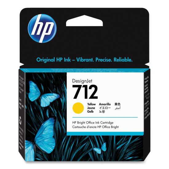 HP 712, (3ED69A) Yellow Original Ink Cartridge1