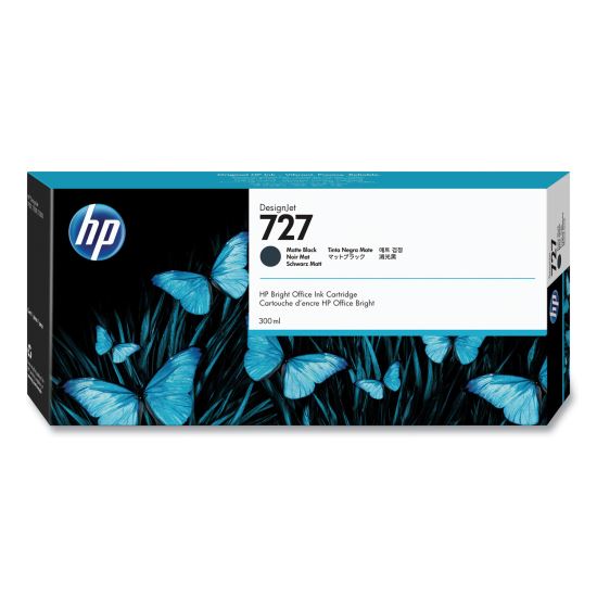 HP 727, (C1Q12A) Matte Black Original Ink Cartridge1