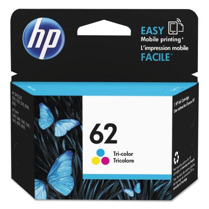 HP 62, (C2P06AN) Tri-Color Original Ink Cartridge1