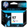 HP 97, (C9363WN) Tri-Color Original Ink Cartridge1