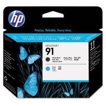 HP 91, (C9460A) Cyan/Matte Black Printhead1