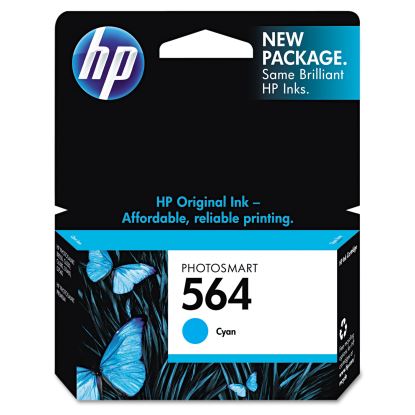 HP 564, (CB318WN) Cyan Original Ink Cartridge1
