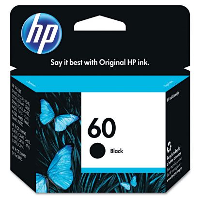 HP 60, (CC640WN) Black Original Ink Cartridge1