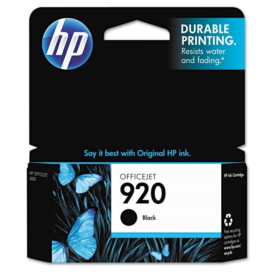 HP 920, (CD971AN) Black Original Ink Cartridge1