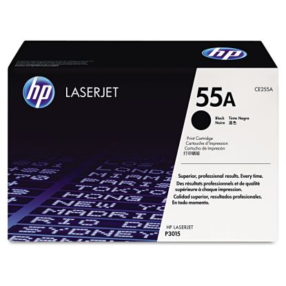 HP 55A, (CE255A) Black Original LaserJet Toner Cartridge1