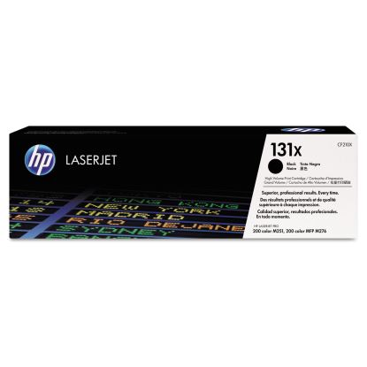 HP 131X, (CF210X) High-Yield Black Original LaserJet Toner Cartridge1