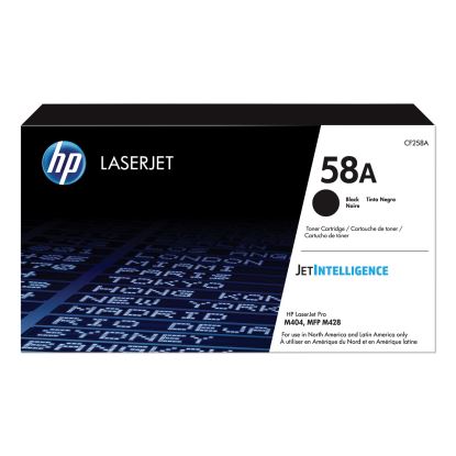 HP 58A, (CF258A) Black Original LaserJet Toner Cartridge1