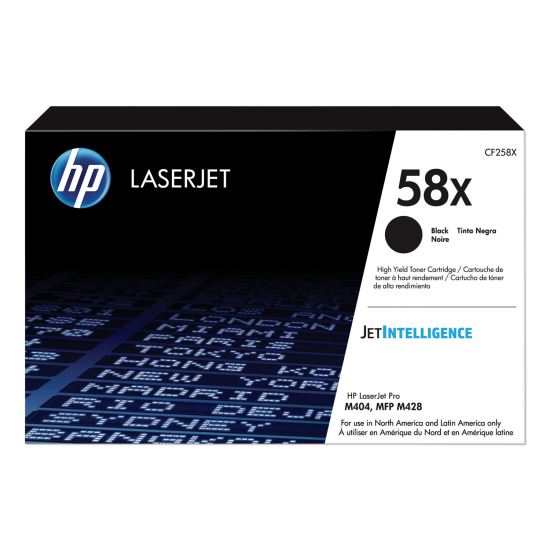 HP 58X, (CF258X) High-Yield Black Original LaserJet Toner Cartridge1