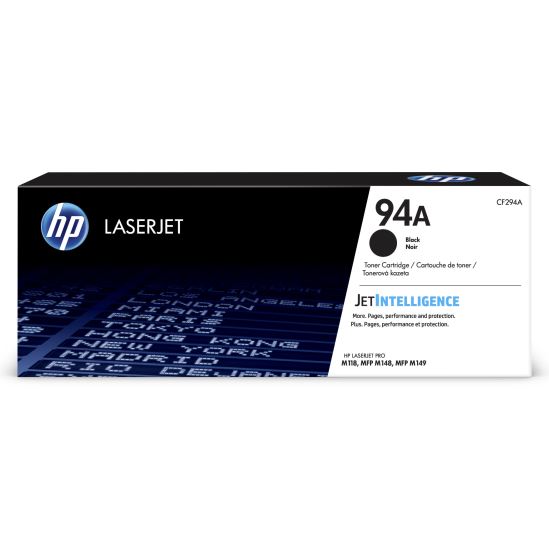 HP 94A, (CF294A) High-Yield Black Original LaserJet Toner Cartridge1