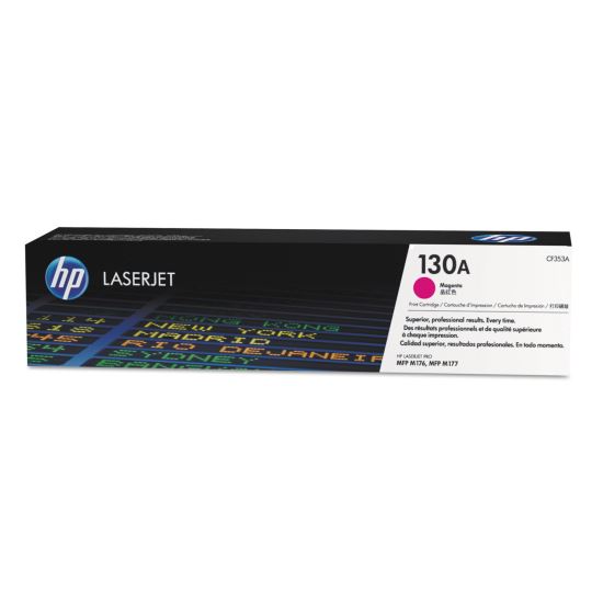 HP 130A, (CF353A) Magenta Original LaserJet Toner Cartridge1