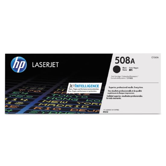 HP 508A, (CF360A) Black Original LaserJet Toner Cartridge1