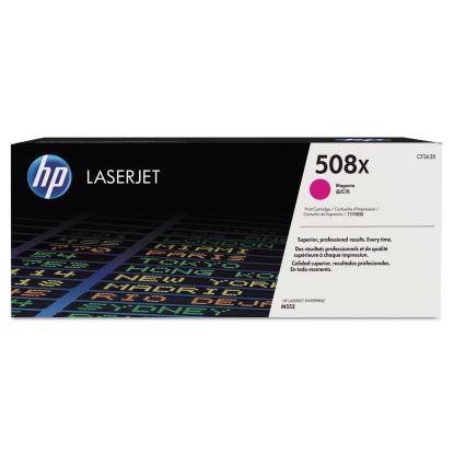 HP 508X, (CF363X) High-Yield Magenta Original LaserJet Toner Cartridge1