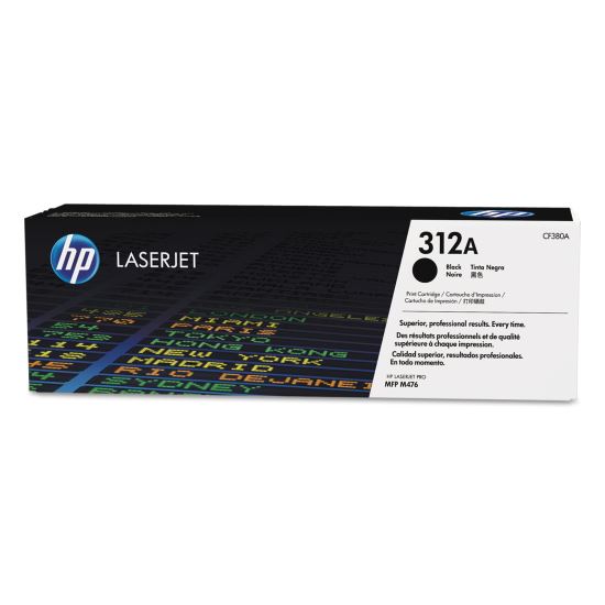 HP 312A, (CF380A) Black Original LaserJet Toner Cartridge1