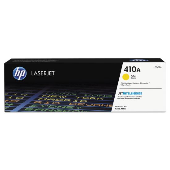 HP 410A, (CF412A) Yellow Original LaserJet Toner Cartridge1