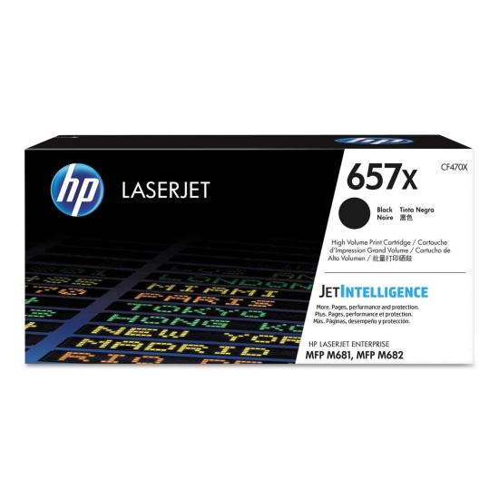 HP 657X, (CF470X) High-Yield Black Original LaserJet Toner Cartridge1