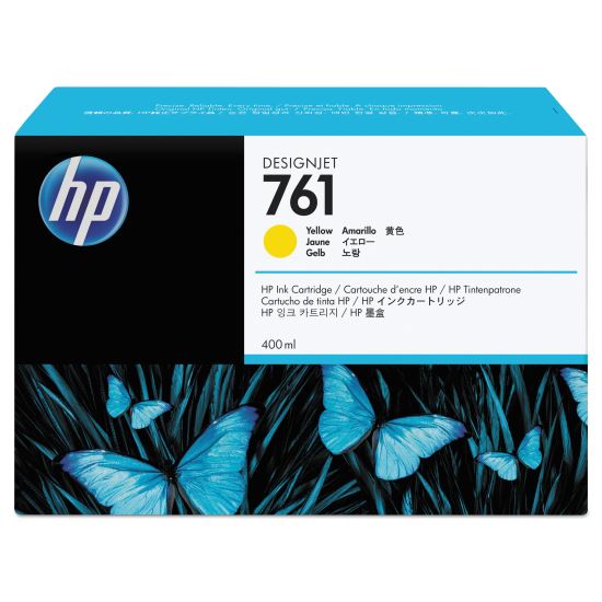 HP 761, (CM992A) Yellow Original Ink Cartridge1