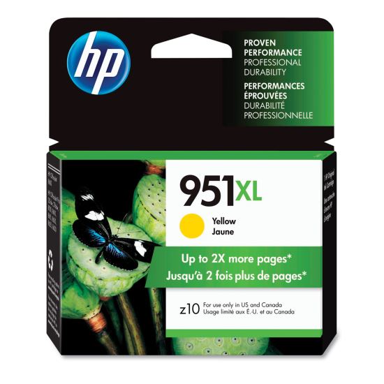 HP 951XL, (CN048AN) High-Yield Yellow Original Ink Cartridge1