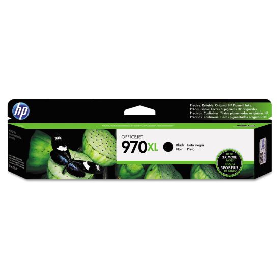 HP 970XL, (CN625AM) High-Yield Black Original Ink Cartridge1