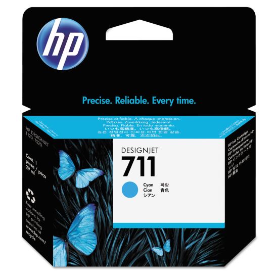 HP 711, (CZ130A) Cyan Original Ink Cartridge1