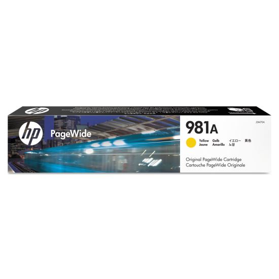 HP 981A, (J3M70A) Yellow Original PageWide Cartridge1