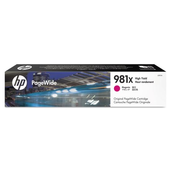 HP 981X, (L0R10A) High-Yield Magenta Original PageWide Cartridge1