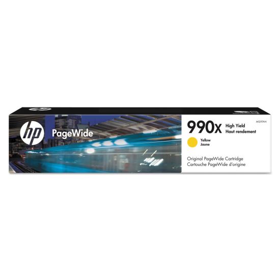 HP 990X, (M0J97AN) High-Yield Yellow Original PageWide Cartridge1