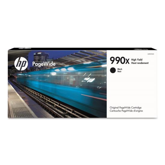 HP 990X, (M0K01AN) High-Yield Black Original PageWide Cartridge1