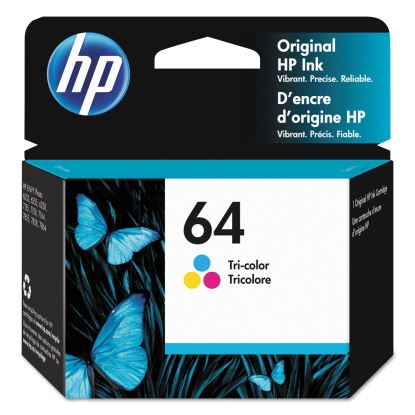 HP 64, (N9J89AN) Tri-Color Original Ink Cartridge1