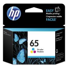 HP 65, (N9K01AN) Tri-Color Original Ink Cartridge1