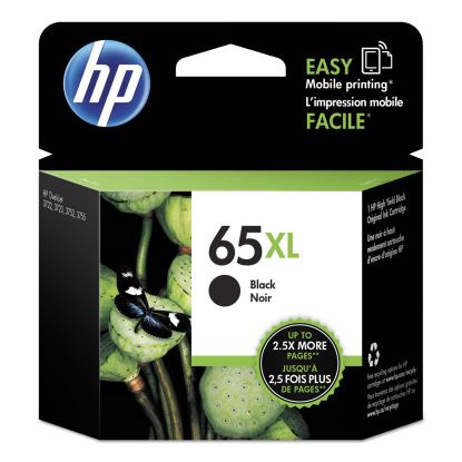 HP 65XL, (N9K04AN) High-Yield Black Original Ink Cartridge1