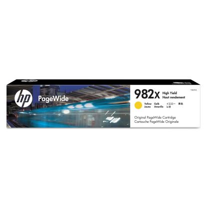 HP 982X, (T0B29A) High-Yield Yellow Original PageWide Cartridge1