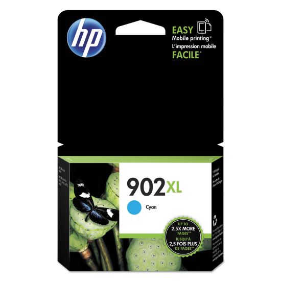 HP 902XL, (T6M02AN) High-Yield Cyan Original Ink Cartridge1