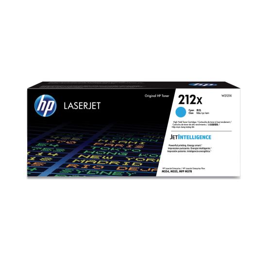 HP 212X, (W2121X) High-Yield Cyan Original LaserJet Toner Cartridge1