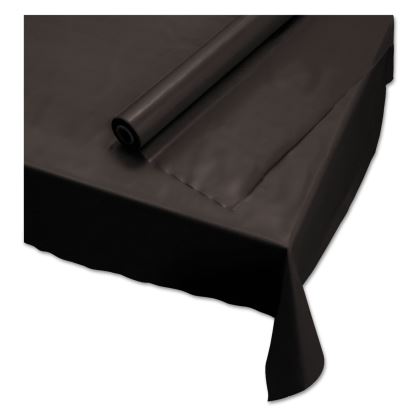 Plastic Roll Tablecover, 40" x 100 ft, Black1