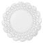 Cambridge Lace Doilies, Round, 10", White, 1,000/Carton1