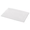 Classic Embossed Straight Edge Placemats, 10 x 14, White, 1,000/Carton2