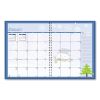 Seasonal Monthly Planner, Seasonal Artwork, 10 x 7, Light Blue Cover, 12-Month (Jan to Dec): 20232